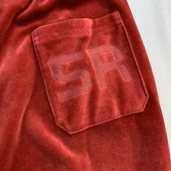 Sonia Rykiel Burgundy Red Sweatpants Size XL - Picture 10 of 12